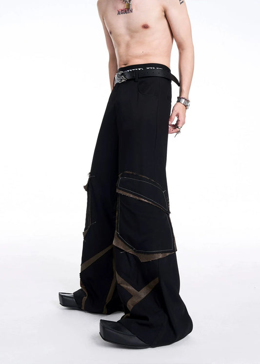 Multi-pocket casual pants gm16208