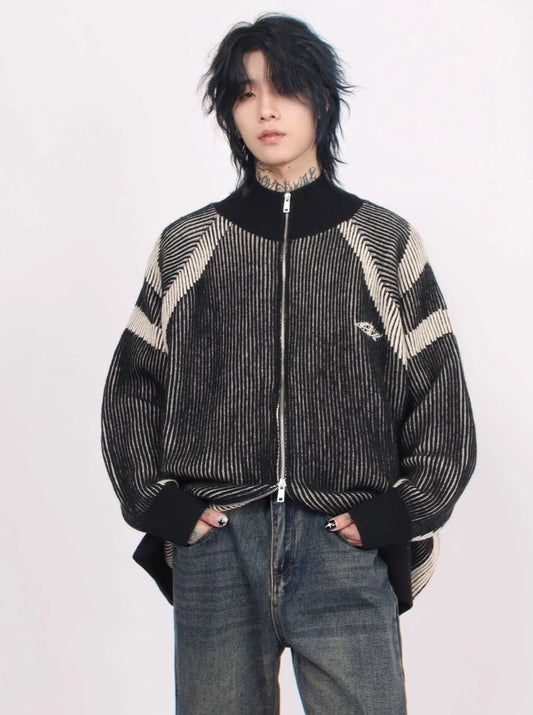 design knitted cardigan jacket gm15329