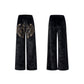 War Horse Embroidery Velvet Sweat Jacket gm16411