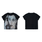 Faded Phone Call Portrait Print Tshirt gm16436