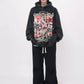 velvet hooded sweatshirt gm15341