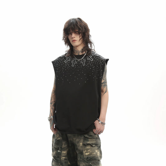 Cross Rhinestone Tanktop gm16563