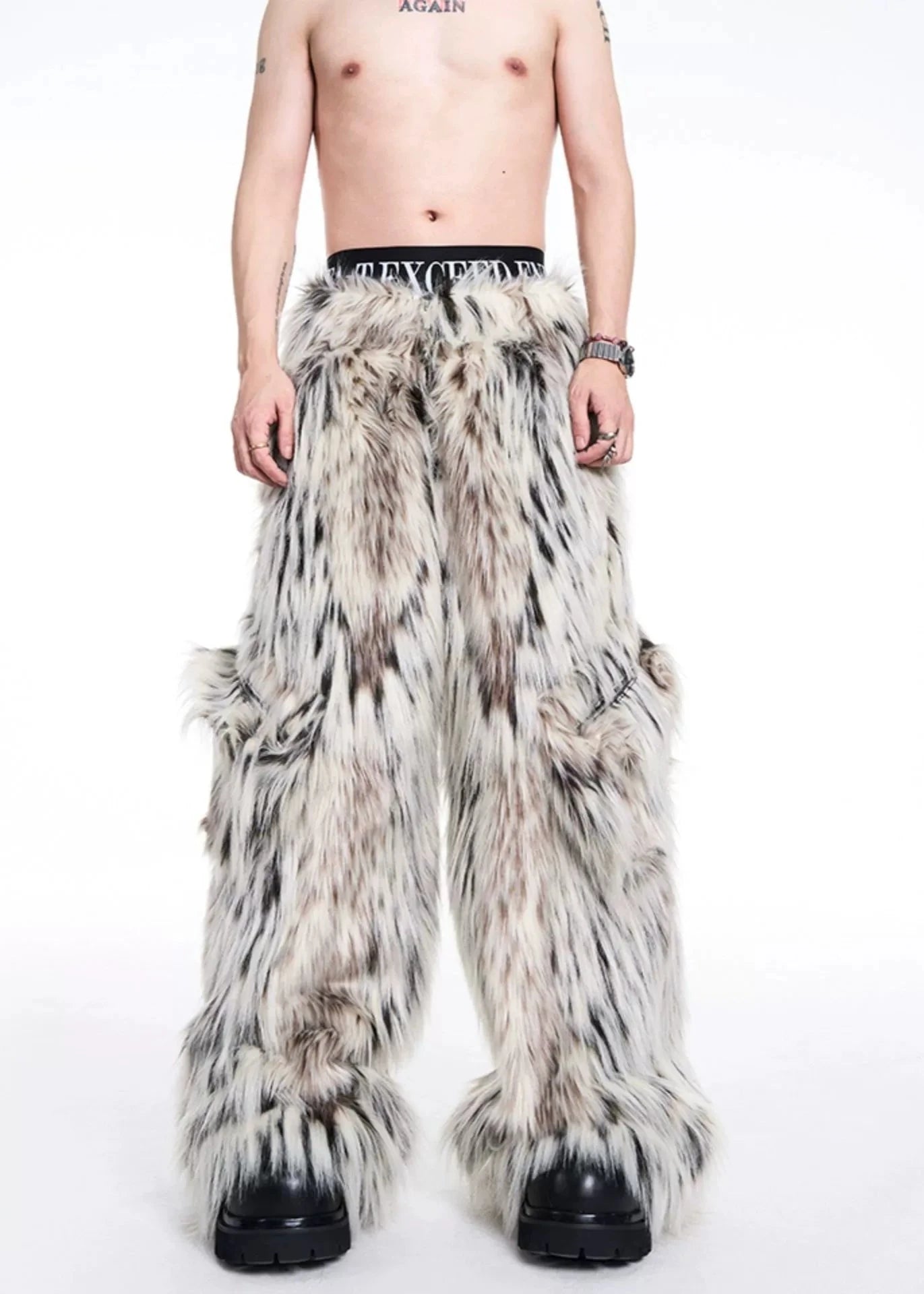 furry casual pants gm16308