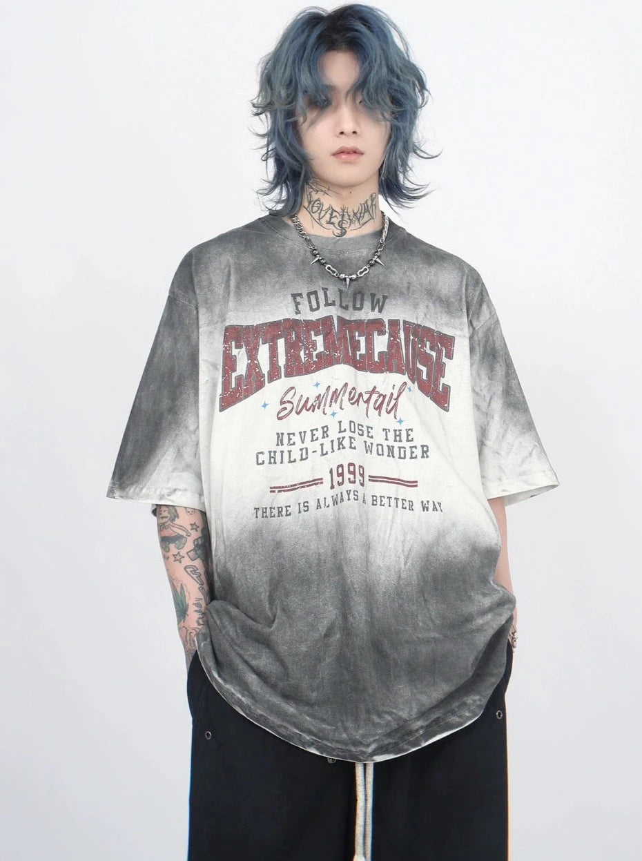 street design half-sleeved T-shirt gm15325