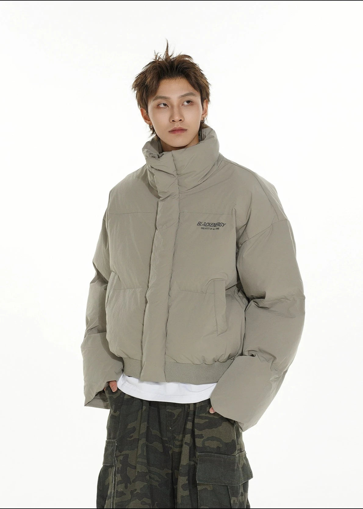 short cotton down coat gm16062