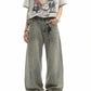 Rhinestone Wide Leg Denim gm16622