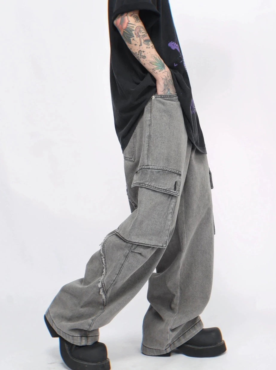 loose big pocket street pants gm15336