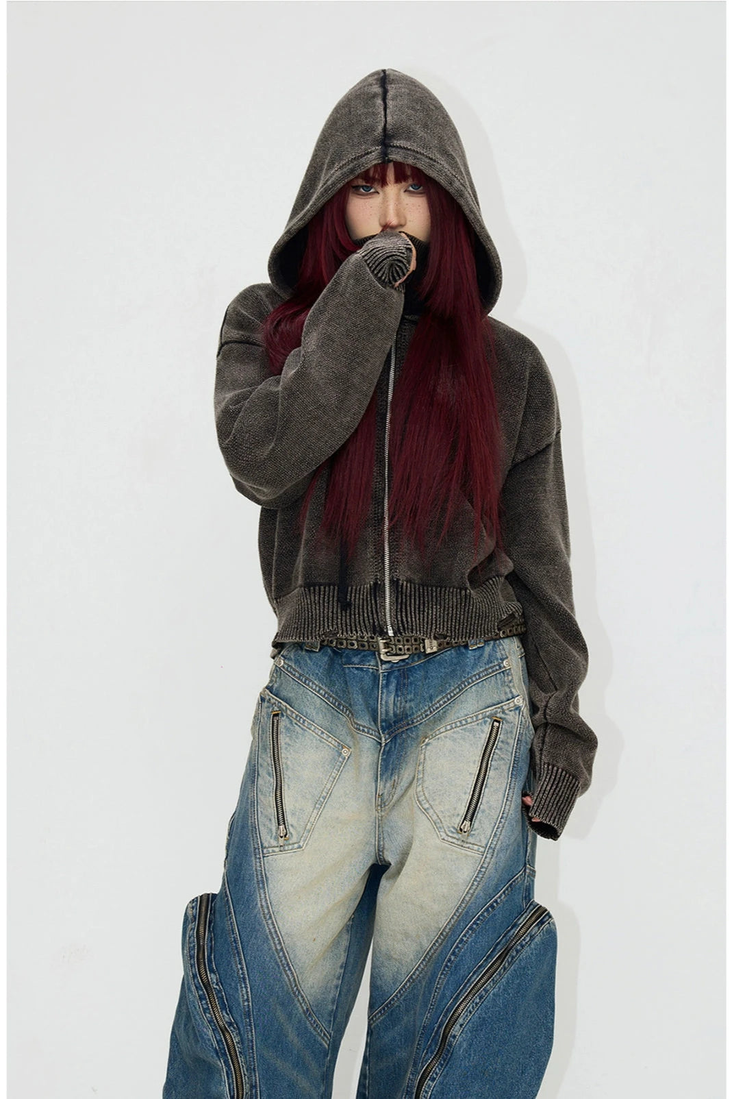 short people style hoodie gm16020