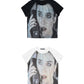 Faded Phone Call Portrait Print Tshirt gm16436