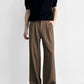 Drapey High-Waisted Wide Leg Trousers Pants gm16625