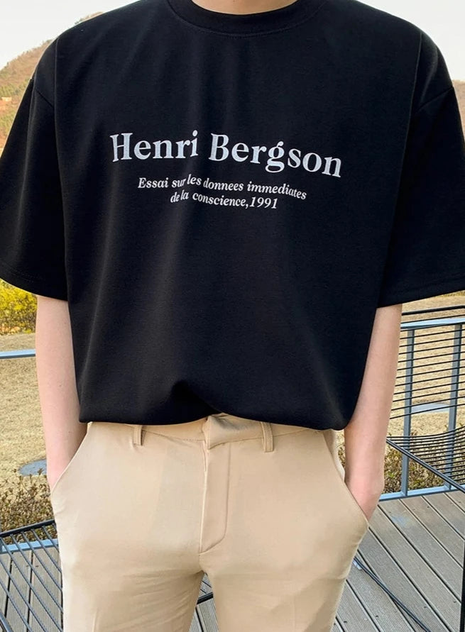 Henri Bergson T-shirt gm15712