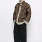 fur leather jacket gm16231