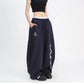 Snake Rhinestone Wide-Leg Sweatpants gm16623