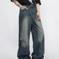 hem heavy loose denim gm16393