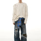 hole knit sweater gm16360