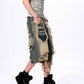 Vintage Damage Denim Half Pants gm16426