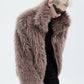 shoulder pad all fur jacket gm16314