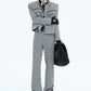 Houndstooth pattern jacketgm15409