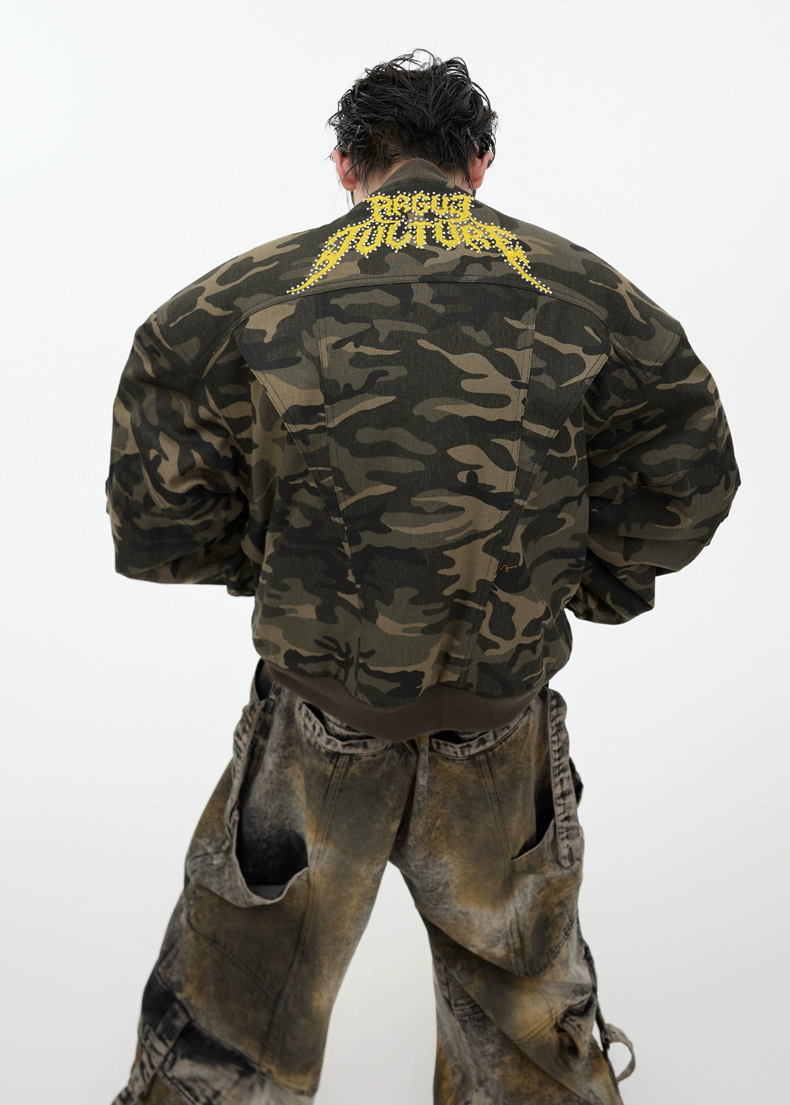 camouflage bomber jacket gm16381