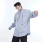 pleated long-sleeved shirt gm15348