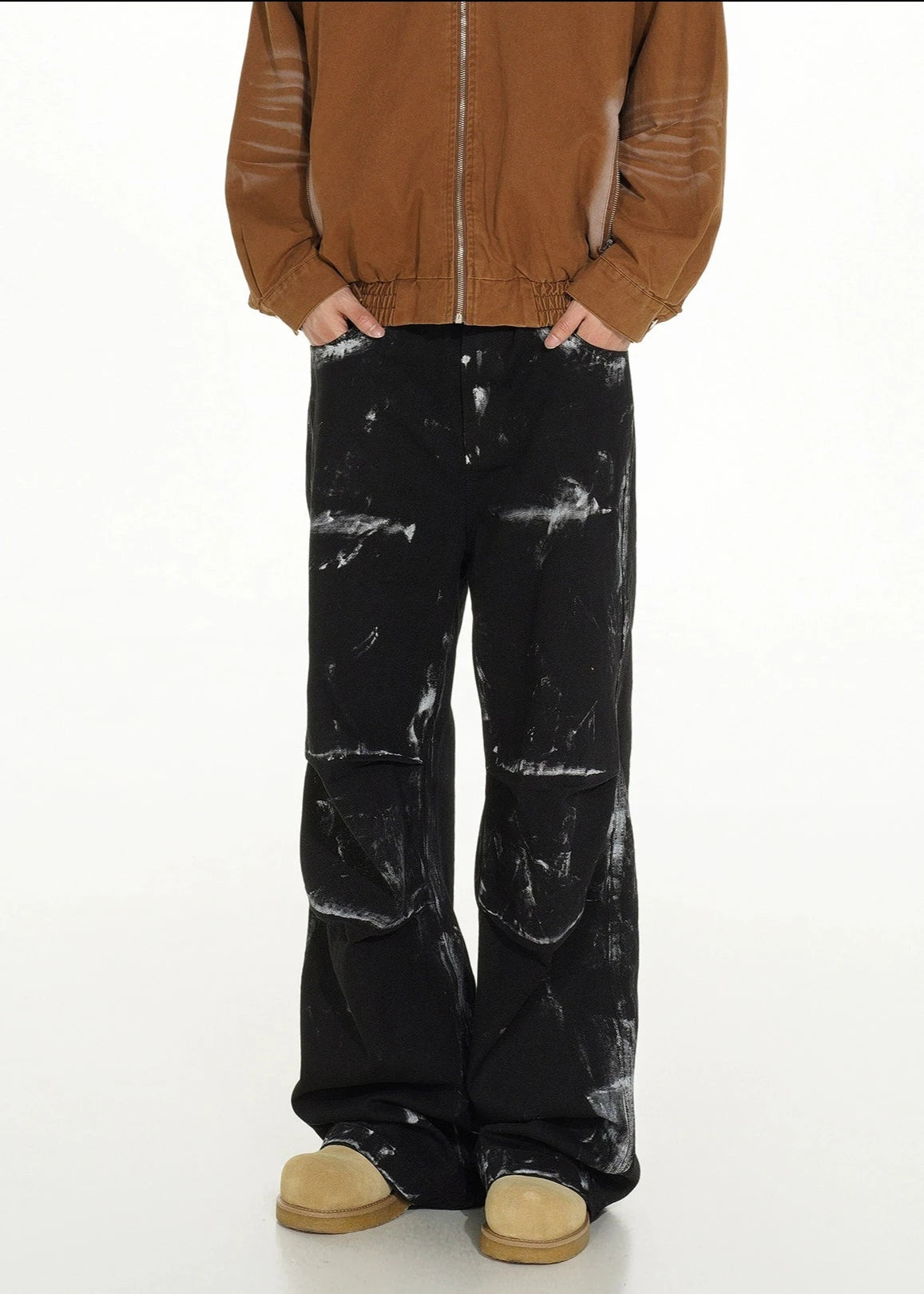 street painted black denim gm16270