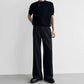 High-Waisted Pleated Wide Leg Trousers Pants gm16626