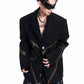 brown line suit jacket gm16209
