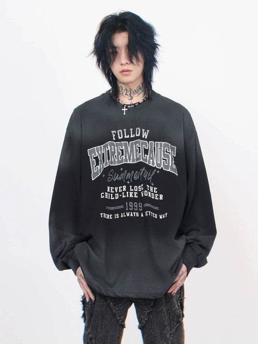 street long-sleeved T-shirt gm15658