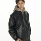 plush hooded cotton jacket gm16061