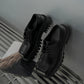 Metallic  square-toe shoes gm16196