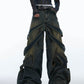 washed hollow denim gm16376