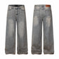 Rhinestone Wide Leg Denim gm16622