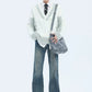 puree washed simple trousers gm15426
