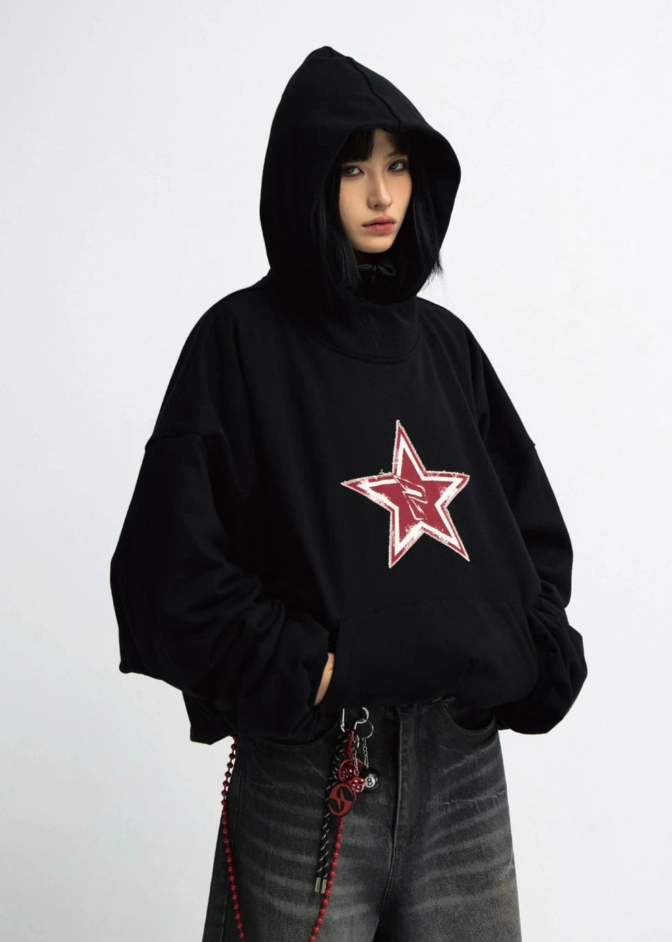 star mark hoodie gm16003