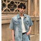 line denim fashin set up gm15199