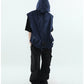no sleeve hood vest gm15270