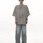 brush dirty old short-sleeved T-shirt gm15283