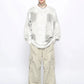 spray painted long T-shirt gm16121