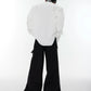 cuff design shoulder pad shirt gm15364