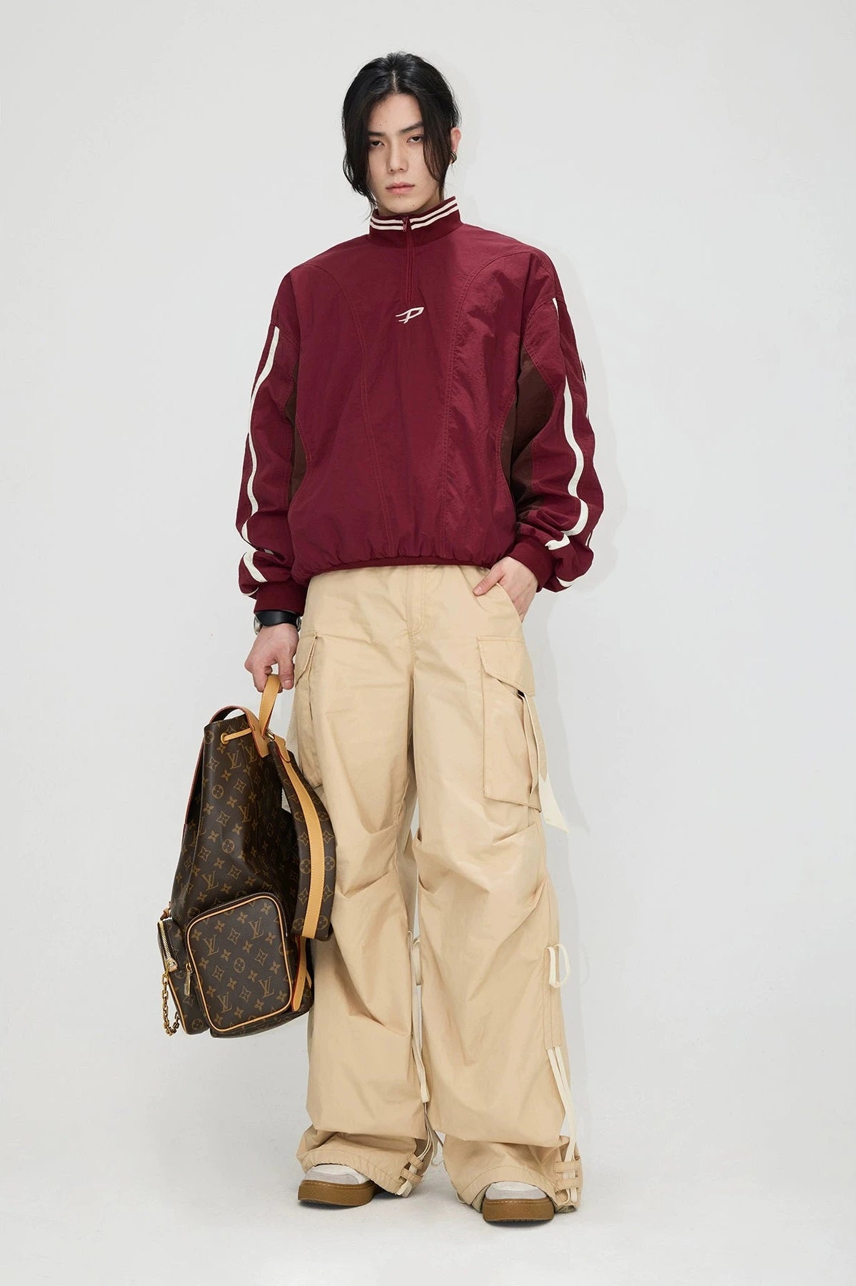 peoplestyle simple cargo pants gm16016