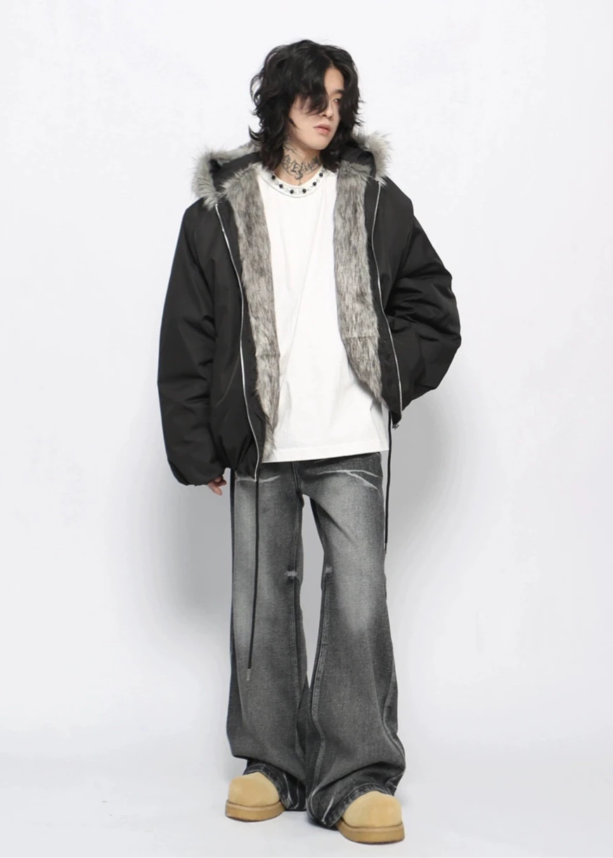 center fur jacket gm16352