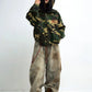 yellow washed wide pants gm16042