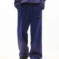 gradient washed fake two-piece pants gm15533