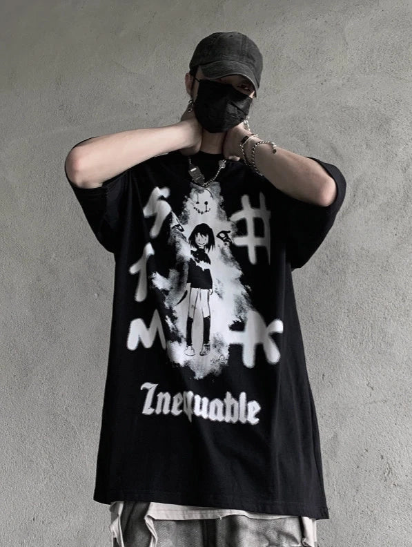 spray style T-shirt gm15500