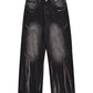 black washed loose denim gm16370
