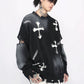 cross buckle knit shirt gm16119