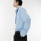 cuff design shoulder pad shirt gm15364