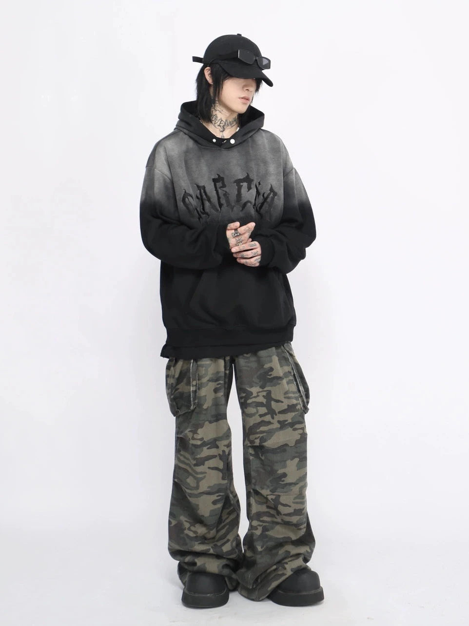 gray and black hoodie gm15832