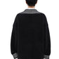 loose V-neck sweater gm16163