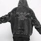 back letter washed hoodie gm16348